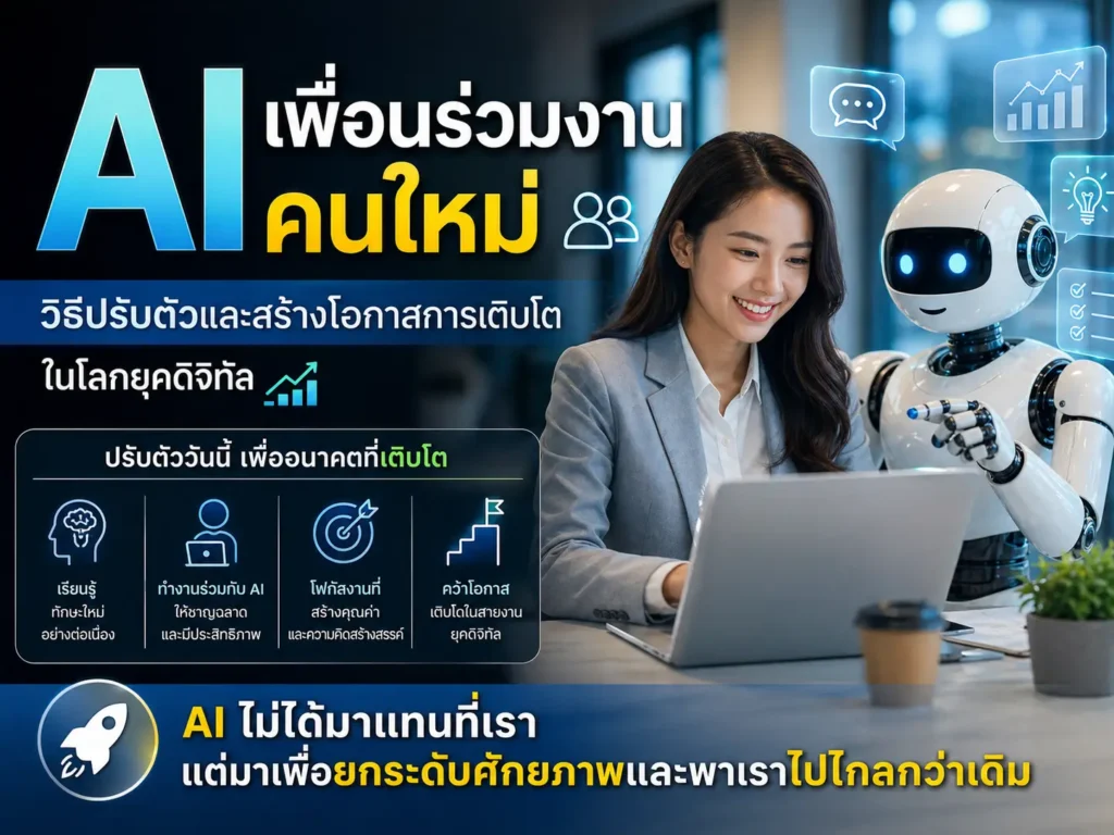 AI เพื่อนร่วมงานคนใหม่