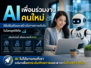 AI เพื่อนร่วมงานคนใหม่